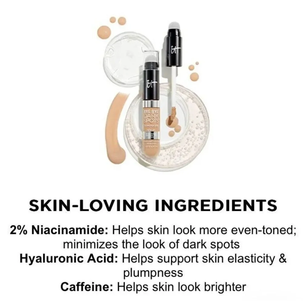 IT COSMETICS - NWT - Bye Bye Dark Spots Corrector + Serum in Tan Cool (40)
